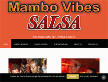 Tablet Screenshot of mambovibes.co.uk